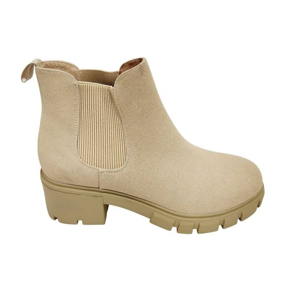 Tan Chunky Heel Chelsea Boots By Mataetti Size 9 For Women - Picture 6 of 15